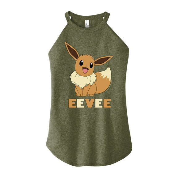 Pokémon - Eevee - Juniors High Neck Tank Top