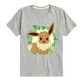 thumbnail image 1 of Pokémon - Eevee Leaves - Boys Youth Short Sleeve T-Shirt, 1 of 5
