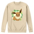 thumbnail image 1 of Pokémon - Eevee Leaves - Men's Crew Fleece Sweatshirt, 1 of 3