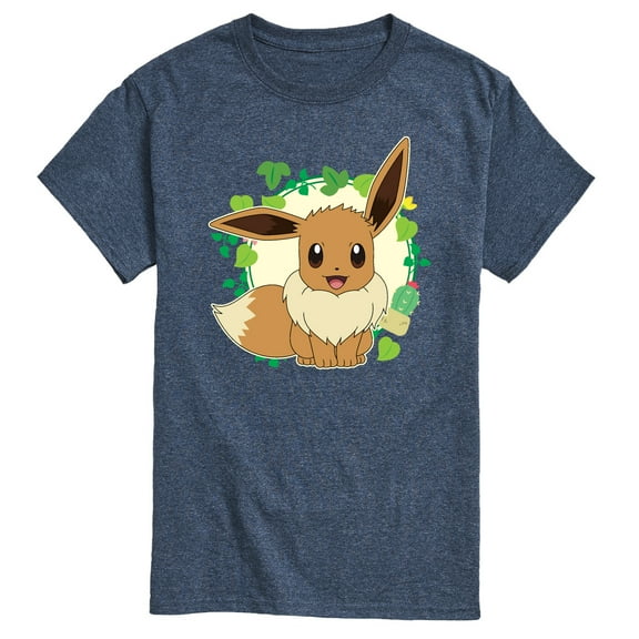 Pokémon - Eevee Leaves - Men's Short Sleeve Graphic T-Shirt