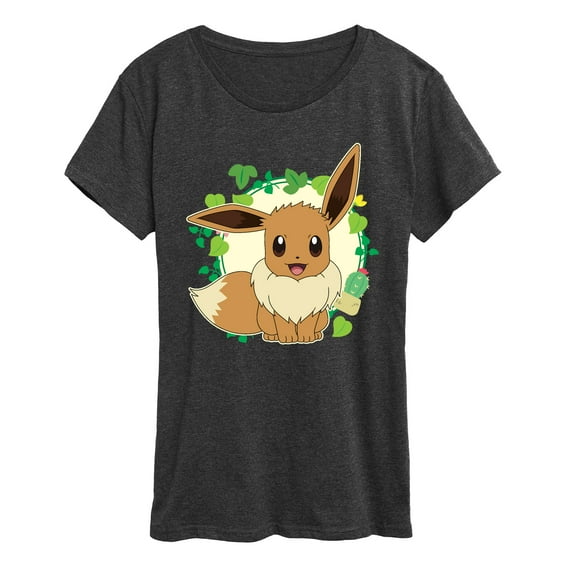 Pokémon - Eevee Leaves - Women's Short Sleeve Graphic T-Shirt