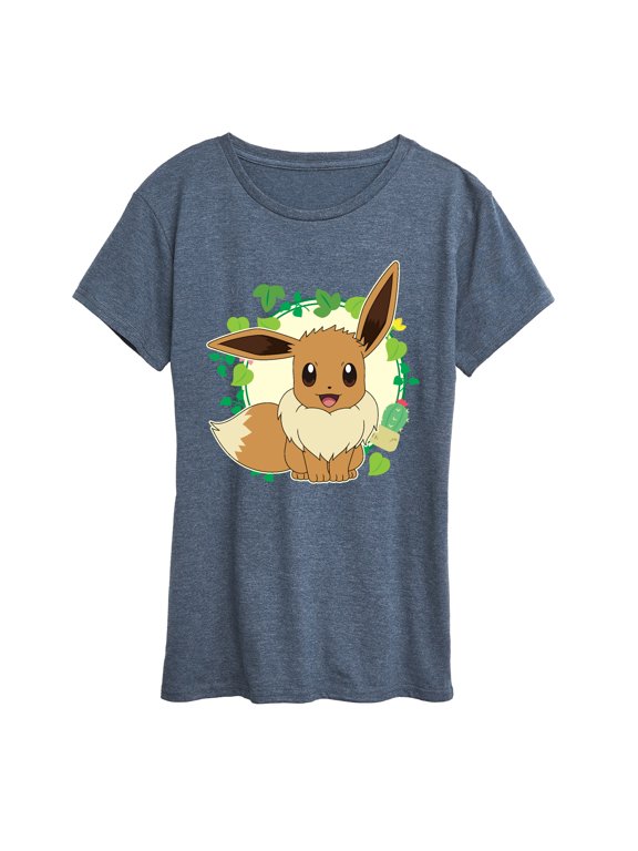 Pokémon - Eevee Leaves Women's Short Sleeve Graphic T-Shirt