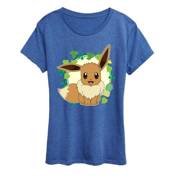 Pokémon - Eevee Leaves - Women's Short Sleeve Graphic T-Shirt