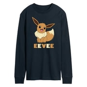 Pok mon - Eevee Mens Long Sleeve Graphic T-Shirt