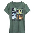 thumbnail image 1 of Pokémon - Eevee Nature Evolution -  Women's Short Sleeve Graphic T-Shirt, 1 of 5