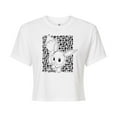 thumbnail image 1 of Pokémon - Eevee Pattern - Juniors Cropped Cotton Blend T-Shirt, 1 of 5