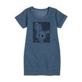 thumbnail image 1 of Pokémon - Eevee Pattern - Youth Girls Fleece Dress, 1 of 4