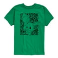 thumbnail image 1 of Pokémon - Eevee Pattern - Youth Short Sleeve Graphic T-Shirt, 1 of 4