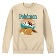 thumbnail image 1 of Pokémon - Eevee Retro Ski - Men's Crew Fleece Sweatshirt, 1 of 3