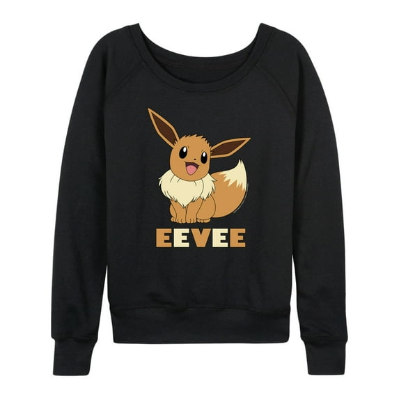 Pokémon - Eevee - Women's Lightweight French Terry Long Sleeve Shirt