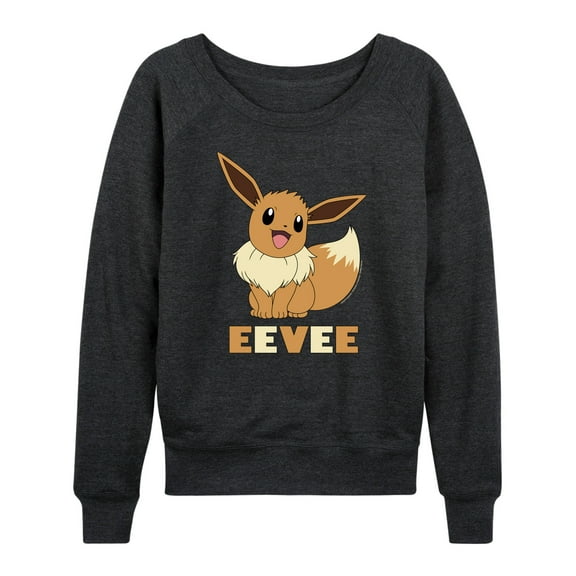 Pokémon - Eevee - Women's Lightweight French Terry Long Sleeve Shirt