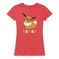 thumbnail image 1 of Pokémon - Eevee - Women's Short Sleeve Graphic T-Shirt, 1 of 5