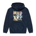 thumbnail image 1 of Pokémon - Eeveelution Stickers - Men's Pullover Fleece Hoodie, 1 of 4