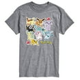 thumbnail image 1 of Pokémon - Eeveelution Stickers - Men's Short Sleeve Graphic T-Shirt, 1 of 5