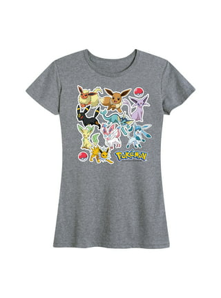 Men's Pokemon Eeveelutions T-Shirt - Black/Charcoal - 2X Large
