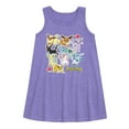 thumbnail image 1 of Pokémon - Eeveelution Stickers - Youth Girls A-line Dress, 1 of 4