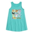 thumbnail image 1 of Pokémon - Eeveelution Stickers - Youth Girls A-line Dress, 1 of 4