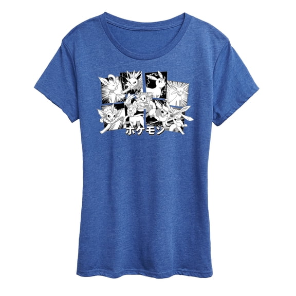 Pokémon - Eeveelutions Eevee - Women's Short Sleeve Graphic T-Shirt