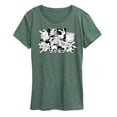 thumbnail image 1 of Pokémon - Eeveelutions Eevee  - Women's Short Sleeve Graphic T-Shirt, 1 of 5