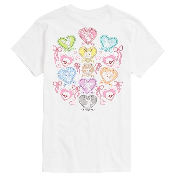 Pokémon - Eevees Coquette Men's Short Sleeve Graphic T-Shirt