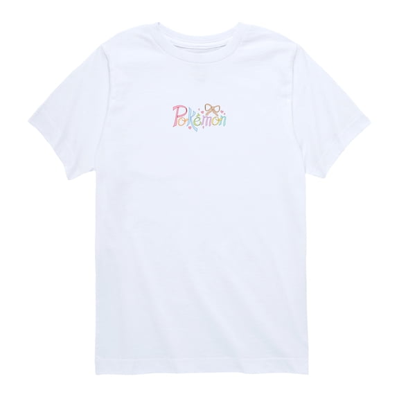 Pokémon - Eevees Coquette Oversized -Youth Short Sleeve Graphic T-Shirt