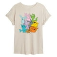 thumbnail image 1 of Pokémon - Eevolutions Solid Color - Women's Oversized T-Shirt, 1 of 5