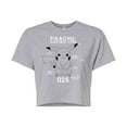 thumbnail image 1 of Pokémon - Electric Type - Juniors Cropped Cotton Blend T-Shirt, 1 of 5