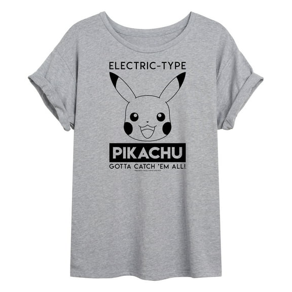 Pokémon - Electric Type - Juniors Ideal Flowy Muscle T-Shirt