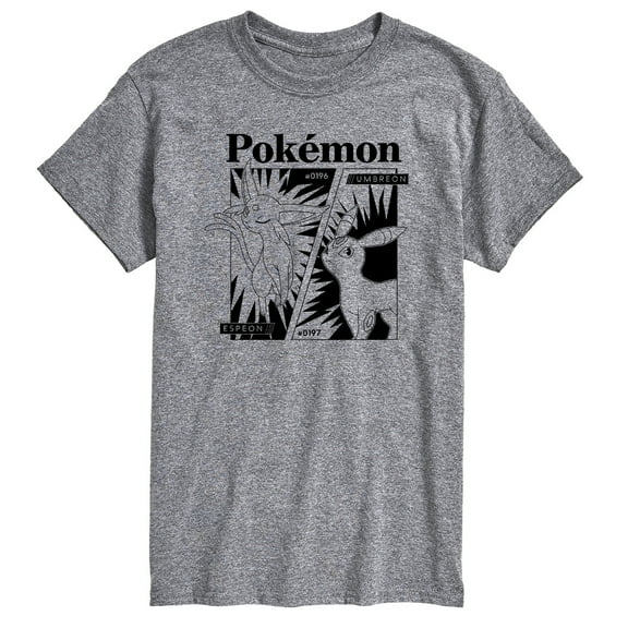 Pokémon - Espeon Umbreon Comic - Men's Short Sleeve Graphic T-Shirt