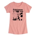 thumbnail image 1 of Pokémon - Espeon Umbreon Grid - Girls Fitted Short Sleeve T-Shirt, 1 of 6