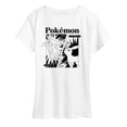 thumbnail image 1 of Pokémon - Espeon Umbreon Grid  - Women's Short Sleeve Graphic T-Shirt, 1 of 5