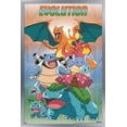 thumbnail image 1 of Pokemon - Evolution Trio Wall Poster, 22.375" x 34", Framed, 1 of 4