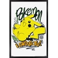 thumbnail image 1 of Pokémon: Expressive Doodle - I Choose You! Wall Poster, 22.375" x 34" Framed, 1 of 5