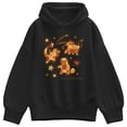 thumbnail image 1 of Pokémon - Fall Patchwork - Women's Oversized Fleece Hoodie Sweatshirt, 1 of 3