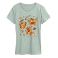 thumbnail image 1 of Pokémon - Fall Patchwork - Women's Short Sleeve Graphic T-Shirt, 1 of 3