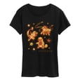 thumbnail image 1 of Pokémon - Fall Patchwork - Women's Short Sleeve Graphic T-Shirt, 1 of 4
