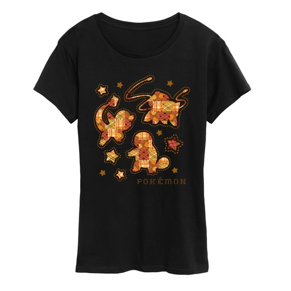 Pokémon - Fall Patchwork - Women's Short Sleeve Graphic T-Shirt