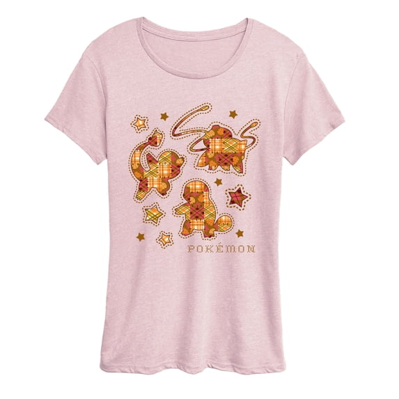 Pokémon - Fall Patchwork - Women's Short Sleeve Graphic T-Shirt