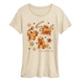 thumbnail image 1 of Pokémon - Fall Patchwork - Women's Short Sleeve Graphic T-Shirt, 1 of 4