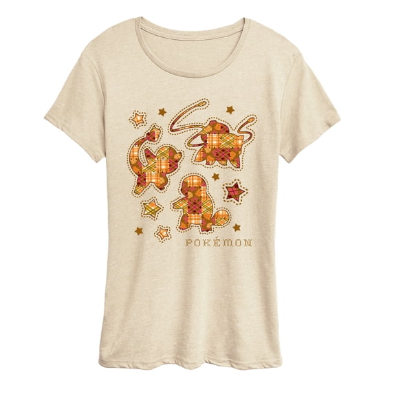 Pokémon - Fall Patchwork - Women's Short Sleeve Graphic T-Shirt