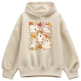 thumbnail image 1 of Pokémon - Fall Stickers - Women's Oversized Fleece Hoodie Sweatshirt, 1 of 3