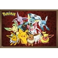 thumbnail image 1 of Pokemon - Favorites Wall Poster, 14.725" x 22.375", Framed, 1 of 3