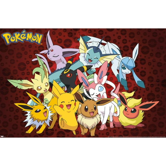 Pokémon - Favorites Wall Poster, 22.375" x 34"