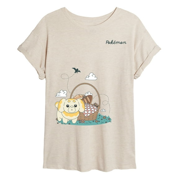 Pokémon - Fidough Picnic Faux Multi - Women's Graphic T-Shirt