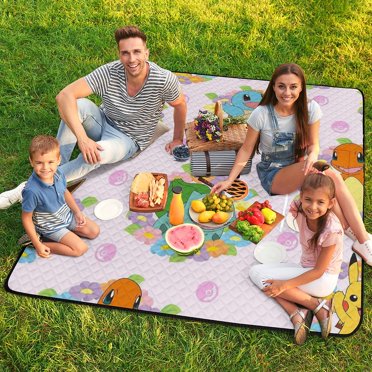 Wzzjkit Extra Large Picnic Blankets, Waterproof Foldable Blankets Picnic Mat For Beach, Camping Grass Lawns Parks Accessories Cute Couple Gifts Thickened Picnic Blanket