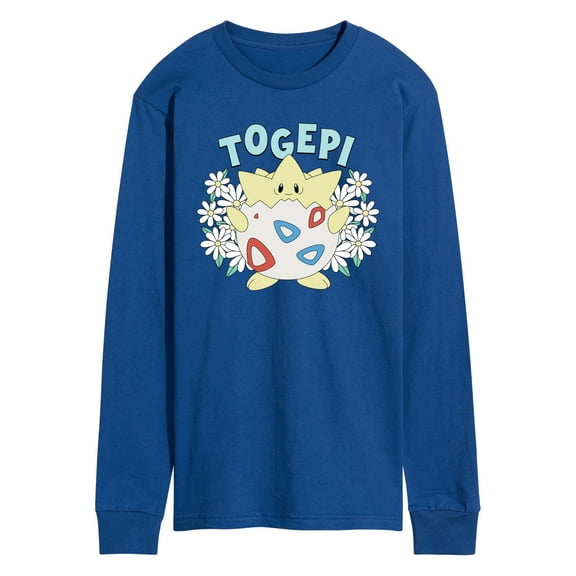 Pokémon - Floral Togepi - Men's Long Sleeve Graphic T-Shirt
