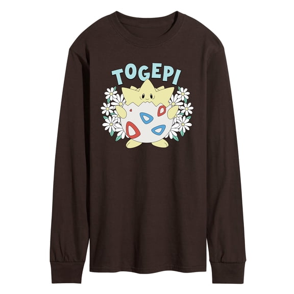Pokémon - Floral Togepi - Men's Long Sleeve Graphic T-Shirt