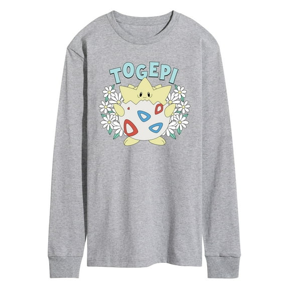 Pokémon - Floral Togepi - Men's Long Sleeve Graphic T-Shirt