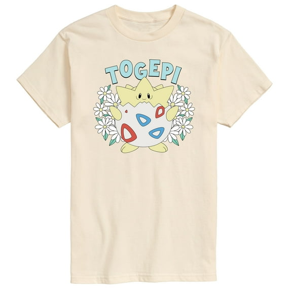 Pokémon - Floral Togepi - Men's Short Sleeve Graphic T-Shirt