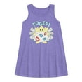 thumbnail image 1 of Pokémon - Floral Togepi -Toddler And Youth Girls Short Sleeve Aline Dress, 1 of 3